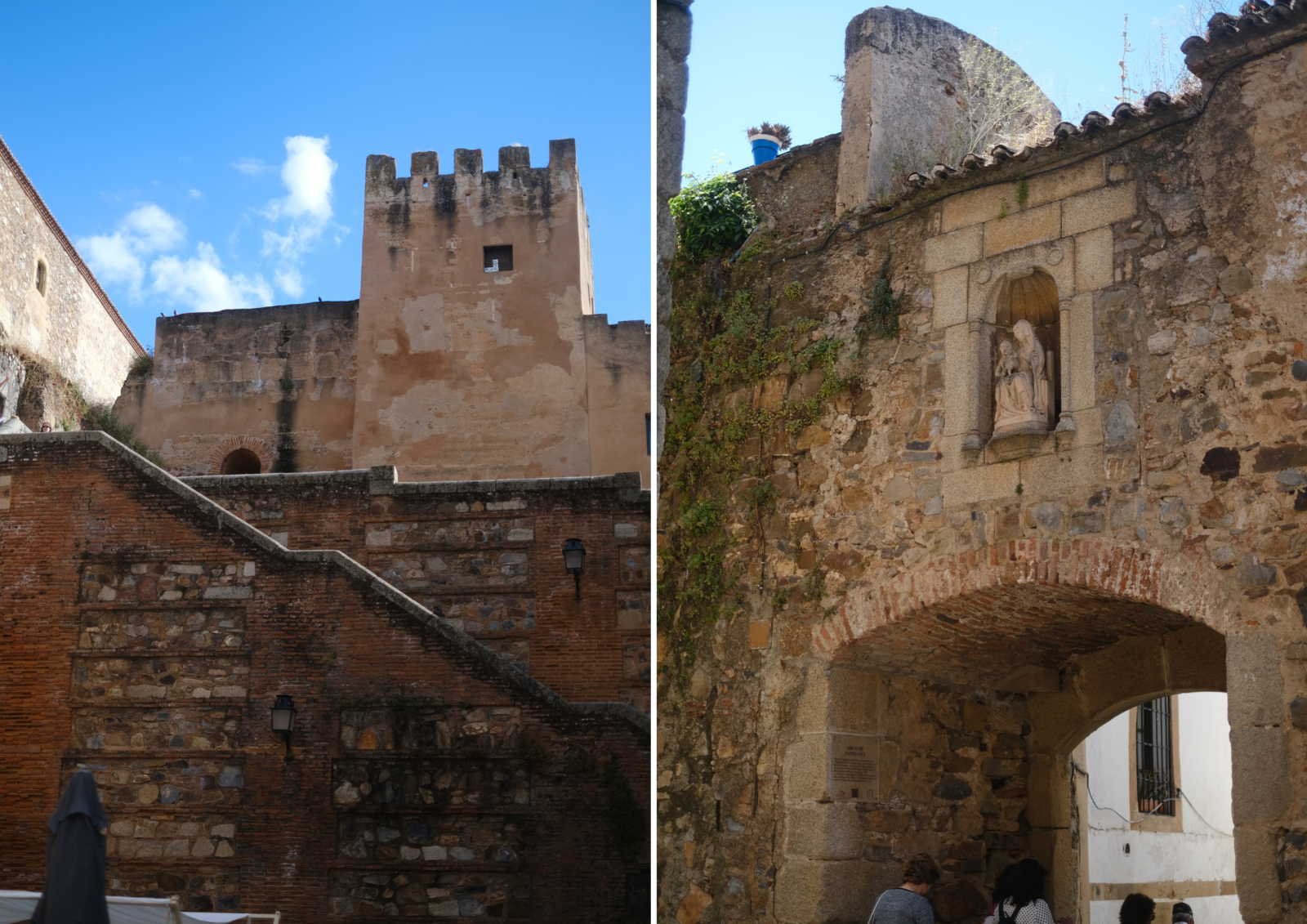 Que ver en Cáceres en 2 días: Arco de la Estrella y muralla antigua